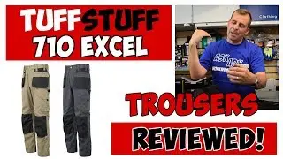 Tuffstuff 710 Work Trousers Reviewed great work pants for Electricians and Plumbers