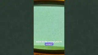 That Black Border on Your TV Has a Purpose 😳