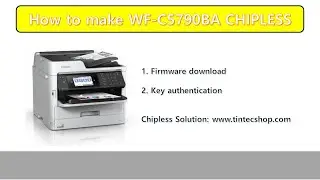 Epson WF-C5790BA Chipless solution