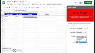 How to use Bulk Name-to-Email