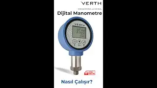 Verth DM50 ve DM50L Dijital Manometre