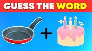 Угадай СЛОВО по эмодзи? 🤔Викторина с эмодзи | Quiz Arena