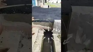 LIHAT GUYS MANCING IKAN DI PARIT KECIL DEPAN RUMAH ‼️ #shorts #fishing #mancing