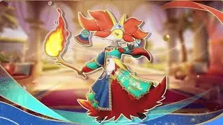 Jogando Pok&eacute;mon Unite Solo - Partida Ranqueada de Atacante Delphox