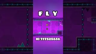 F L Y in Geometry Dash #geometrydash #gd #shorts