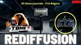 4ième Journée Sénior Pré-Région TBME Vs CTC Centre Essonne.[BASKET ESSONNE]