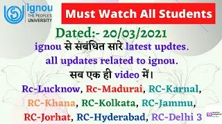New Notifications For All IGNOU Students,lab/practical exam guidelines, details etc,