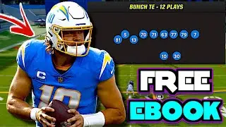 The BEST Passing Offense in Madden 23 is GLITCHY! Gun Bunch TE Offensive Ebook!