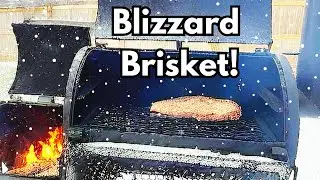 BBQ in a Blizzard | Brisket Hot & Fast Method