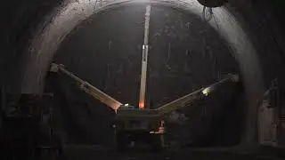 Robotization of the automatic tubular steel arch installation
