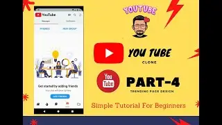 YouTube - UI - flutter|| Simple tutorial for beginners || YouTube Ui Design PART-4