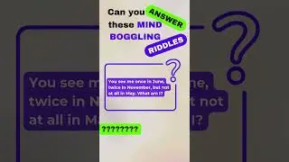 Brain Teasers That Will Twist Your Mind 🔥 | Can You Solve Them All? 1