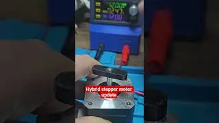 DIY hybrid stepper motor update #diy #steppermotor #electronics #homemade #project #cnc #interesting