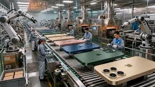 Inside a Modern iphone Factory|Futuristic whole design