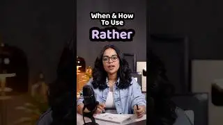 3 Main Uses of RATHER in English | Grammar Tips with Ananya | Learn English In Hindi