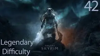 Skyrim Anniversary Edition - Legendary Difficulty Part 42 - Darkfall Cave