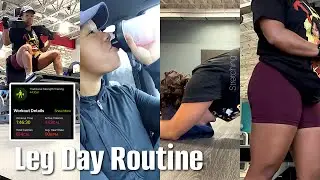 This One HURT! 🥵 | FULL Leg Day Routine After Being Sick! + My Gym Playlist