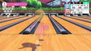Playing Nintendo switch sports king w 64