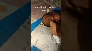 bayi di tindik umur 8 hr cindi cantika