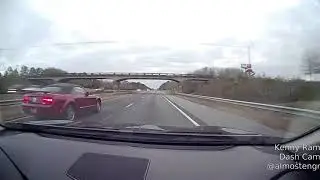 Montgomery, Alabama to Mobile, Alabama Timelapse; February 2018