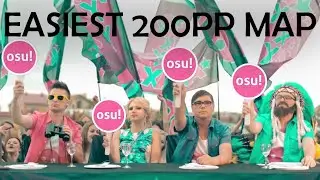osu! | EASIEST 200PP MAP (stupid ez 206pp)