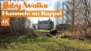 Castle Nature Hike | Laag Keppel | Hummelo | Achterhoek | Gelderland | Netherlands | dog Noby | 4K.