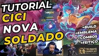 COMO JOGAR DE CICI NO MOBILE LEGENDS - MLBB TUTORIAL
