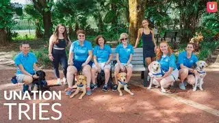 Training Dogs With Southeastern Guide Dogs | UNATION Tries