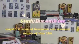 Complete Locomotion & Movement in 60 Mins | Class 11 & NEET 2026#Class11Biology #livestudy #vlog