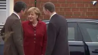 Bundeskanzlerin Angela Merkel in Melle - Wellingholzhausen