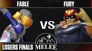 MNM 404 - Losers Finals - Fable (Sheik) VS Fury (Captain Falcon) - SSBM