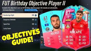 HOW TO COMPLETE FUT BIRTHDAY OBJECTIVE PLAYER 2 FAST! - 87 FUT Birthday Hincapie Objective - FIFA 23