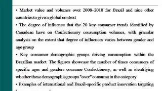 Consumer Trends Analysis