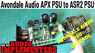 Avondale Audio APX power supply upgraded to the ASR2 shunt reg.