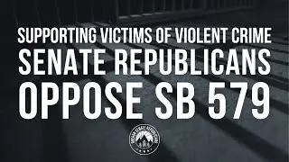 Senate Republicans Support Crime Victims, Criticize Bill Allowing Felons to Vote in Prison (SB 579)