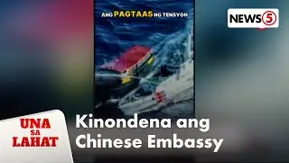 Resolusyon ng 15 senador vs. Chinese Embassy, ’di pa aprubado ng Senado | Una Sa Lahat