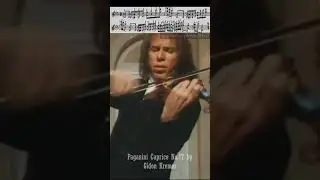 Paganini caprice &deg;17 by Gidon Kremer #violin #paganini #howtheyplayed
