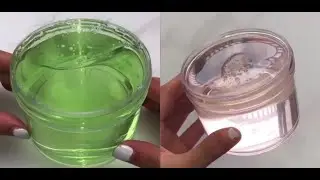 Slimeyland Clear Slime ASMR Compilation