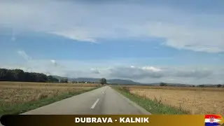 Driving in Croatia #93 - Day Drive from Dubrava (Vrbovec) to Kalnik