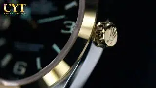 Rolex Explorer Yellow Gold and Oystersteel 124273