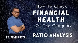Ratio Analysis of Stock l Financial Analysis l How to check Financial Health of the Company (Hindi)