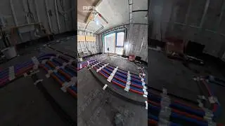Подготовка проекта перед монтажом стяжки #черновыеработы #стяжкапола #ровныйпол