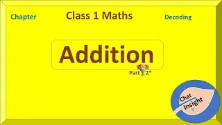 Class 1 Maths Addition