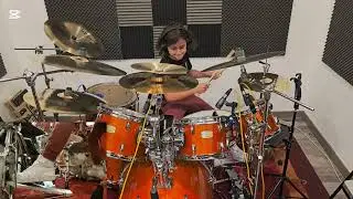 8-Year-Old Drummer Guizolas from hell plays Smooth Criminal Like a Pro! 🥁🔥