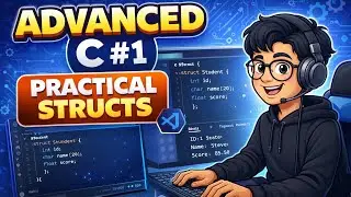 Advanced C #1: Practical Structs (Vs code)