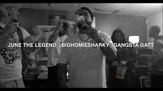 JUNE THE LEGEND X BIGHOMIESHARKY X GANGSTA GATT - DOWN FOR THE GANG DIR. BY @HighwayMoneyMan