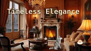 Whispers of Parisian Lounge: Gentle Jazz, Pets, & Timeless Elegance