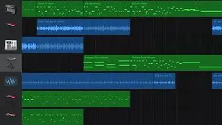 My own Trash House Music on GarageBand (Really trash!)
