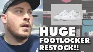 HUGE Footlocker shock restock!!