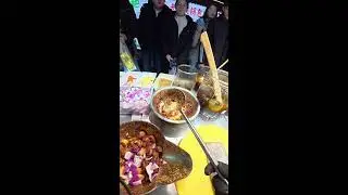 Street Food POV | Real-Time Glazed Duck Chopping & Plating | Ambient Sounds